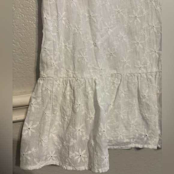 MINKPINK-Revolve White Sadie Broidery Mini Dress size XS - Picture 7 of 11
